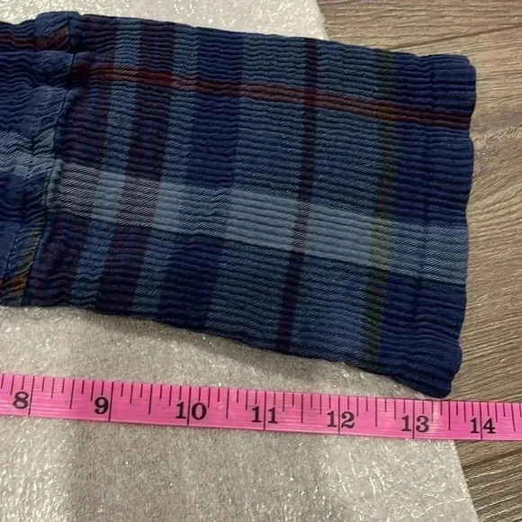 [M]PRANA  Fillary Top Plaid Cotton ButtonUp Shirt Women - Picture 7 of 9